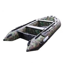 Надувная 3-x местная ПВХ лодка KingFish HDS-320AL Camo